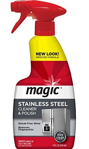 Stainless steel magic spray